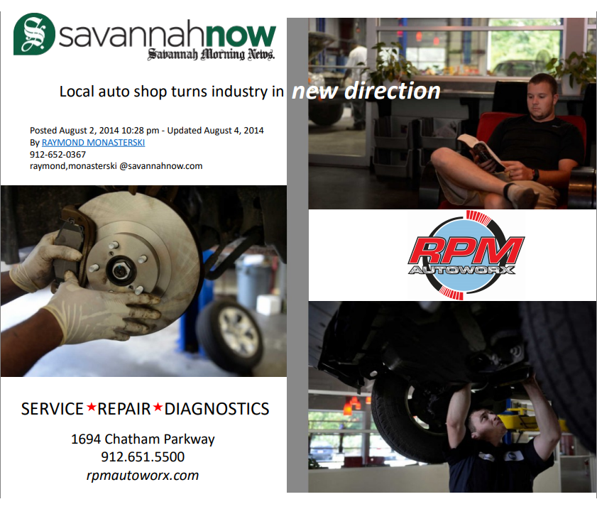 'Local Auto Shop Turns Industry In New Direction' | RPM Autoworx